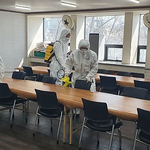 코로나 19 감염증 확산예방을 위한 방역소독