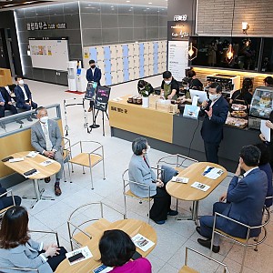 카페청라 개소식