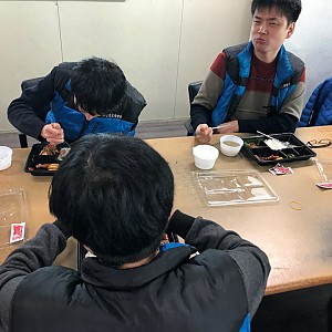 1월 봉사자 및 봉사단체 식사지원